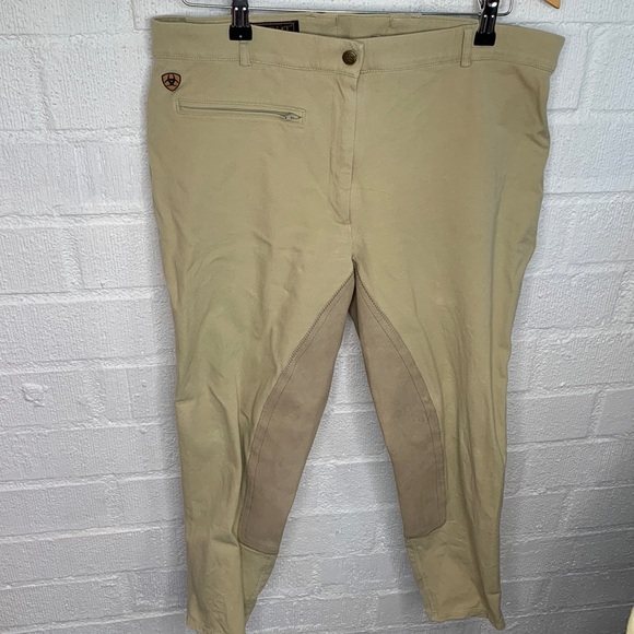 Ariat Other - Ariat Men's Tan Breeches with Patch Pants size 36R